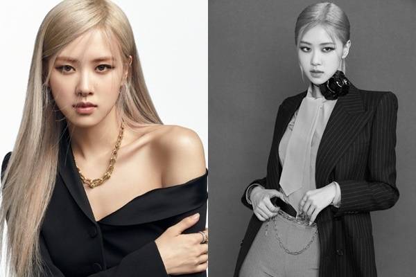 로제(사진제공=티파니앤코, 생로랑)