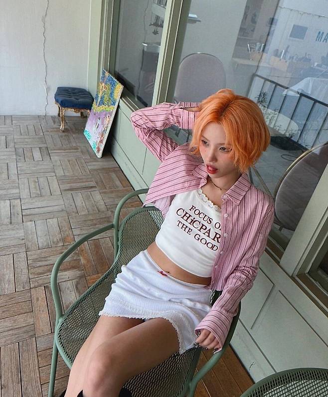 ▲ (여자)아이들 소연. 출처| 소연 SNS