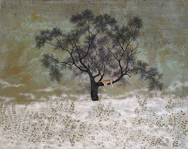 ▲ 텅에 nest (266-03-19-001) 162.0 x 122.0cm, Ottchil painting