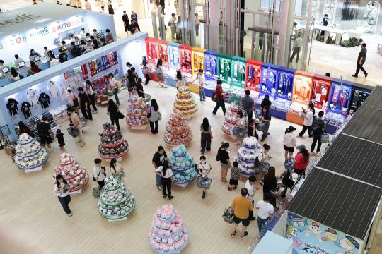 FC세븐일레븐 with K리그 X 산리오캐릭터즈’ 팝업스토어. 한국프로축구연맹 제공