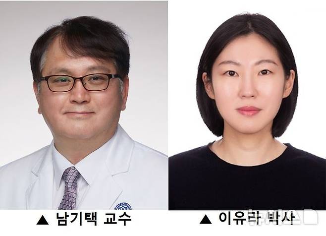 [서울=뉴시스]국내 연구진이 손상된 신장을 재생시키는 줄기세포 표지자 발굴에 성공했다. 사진은 연세대 의과대학 의생명과학부 남기택 교수와 이유라 박사 연구팀. (사진= 세브란스병원 제공) 2024.08.14. photo@newsis.com.