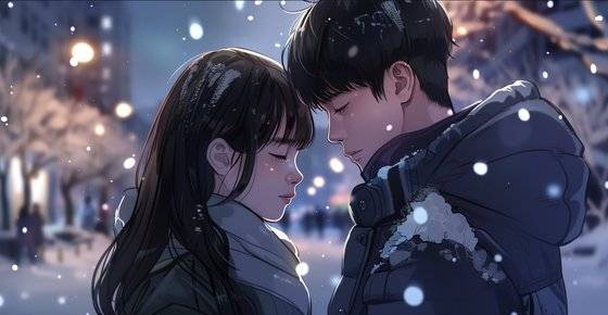 인공지능이 생성한 웹툰 이미지. 미드저니