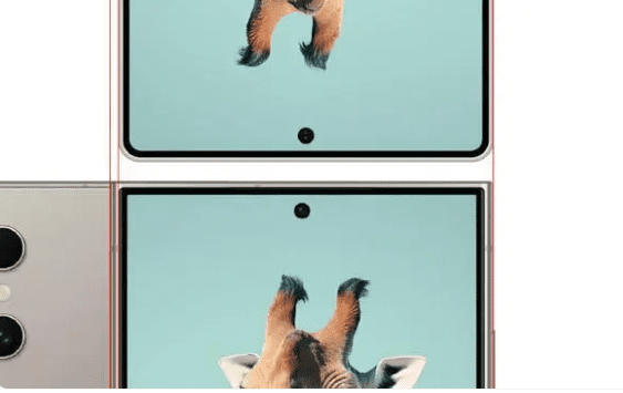 중국 블로거(@i빙위저우)가 공개한 갤럭시S25 울트라 렌더링 이미지. 윗쪽이 갤럭시S25 울트라, 아랫쪽이 갤럭시S24 울트라. (사진=CNMO)