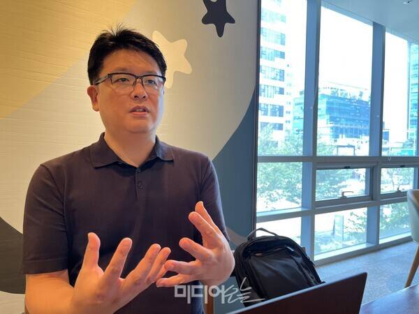 ▲원순우 굿데이터코퍼레이션 대표. 사진=정민경 기자.