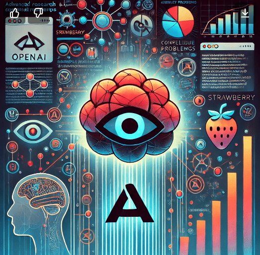 오픈AI는 추론 모델 '스트로베리'를 개발하고 있는 것으로 알려졌다. (사진=달리)