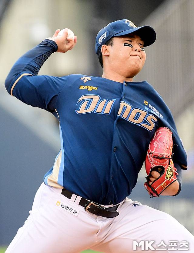 NC 신민혁. 사진=김영구 기자