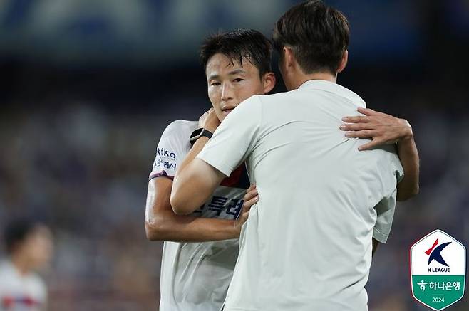 [서울=뉴시스] 프로축구 K리그1 수원FC의 손준호. (사진=한국프로축구연맹 제공) *재판매 및 DB 금지