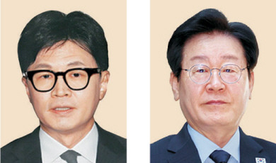 한동훈 국민의힘 대표,  이재명 더불어민주당 대표