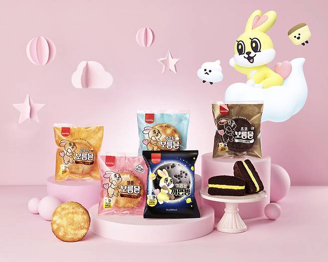 SPC삼립이 지난해 리뉴얼 출시한 보름달 빵. [SPC삼립 제공]