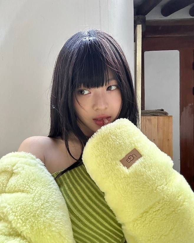 뉴진스 하니. SNS 캡처