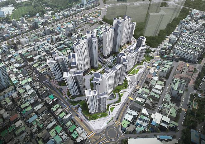 번영로 하늘채 라크뷰 조감도 [사진 = 코오롱글로벌]