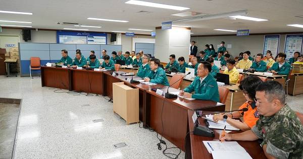 ▲2024년 을지연습 상황보고회의.ⓒ제주도