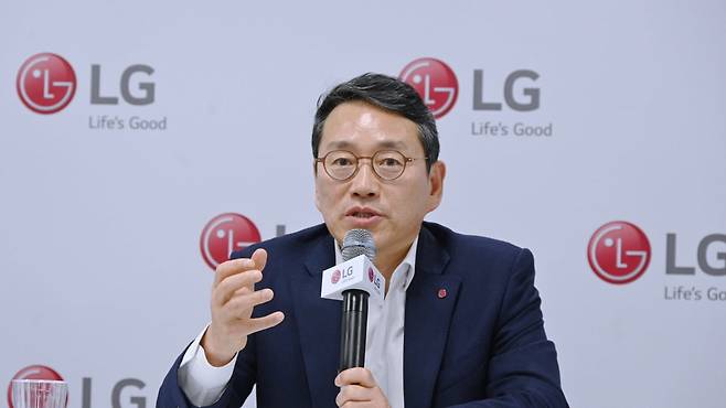 조주완 LG전자 최고경영자(CEO). 사진=LG전자 제공