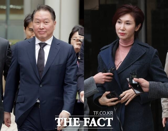 노소영 아트센터 나비 관장이 최태원 SK그룹 회장의 동거인 김희영 티앤씨재단 이사장을 상대로 낸 30억 원대 위자료 청구 소송 1심에서 김 이사장이 20억의 위자료를 지급해야 한다는 법원의 판단이 나왔다. /이새롬 기자