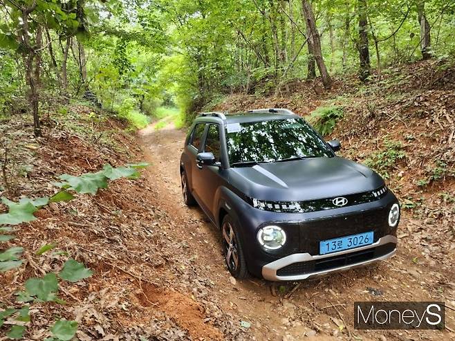 캐스퍼 일렉트릭은 가벼운 움직임이 특징이다. /사진=박찬규 기자