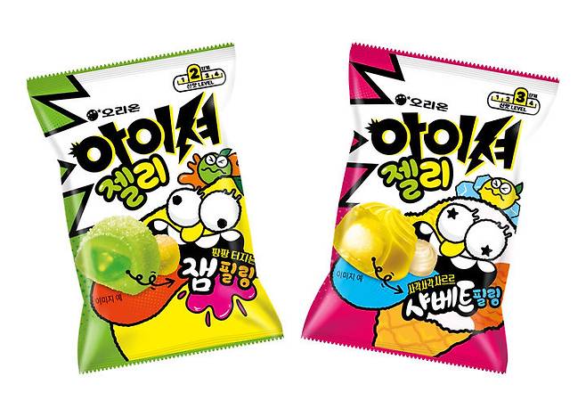 아이셔 젤리 2종. (사진=오리온 제공) *재판매 및 DB 금지