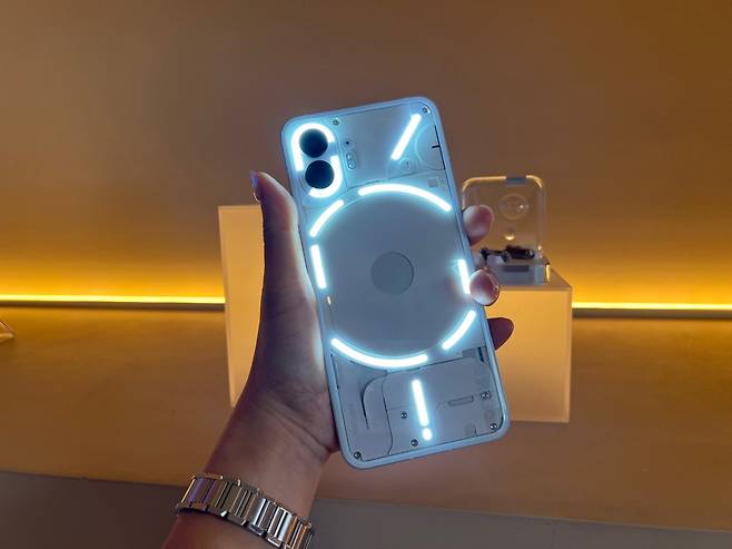 낫싱 폰(2). [박혜림 기자/rim@]