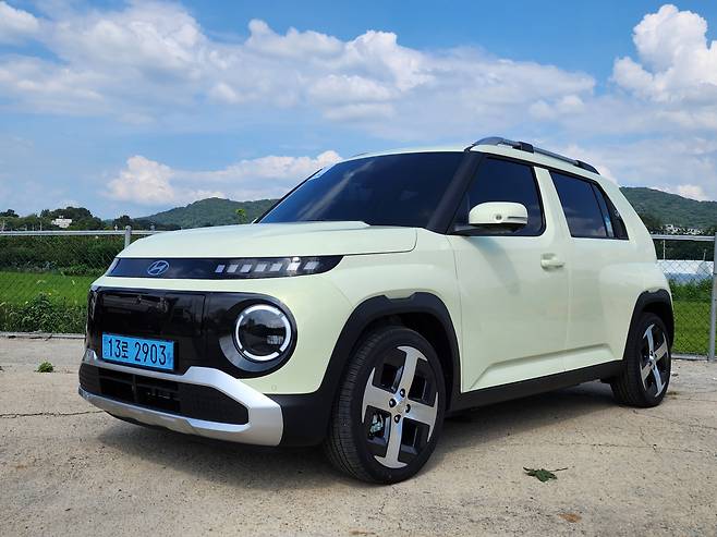 캐스퍼 일렉트릭 외관. [김성우 기자]