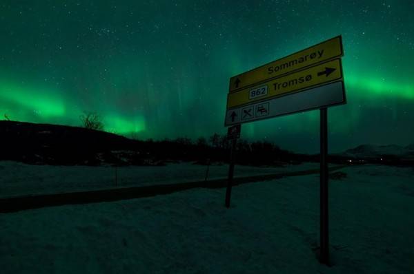 세계 3대 오로라 관측지로 손꼽히는 노르웨이의 트롬쇠