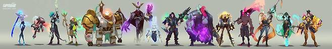 슈퍼 바이브의 캐릭터