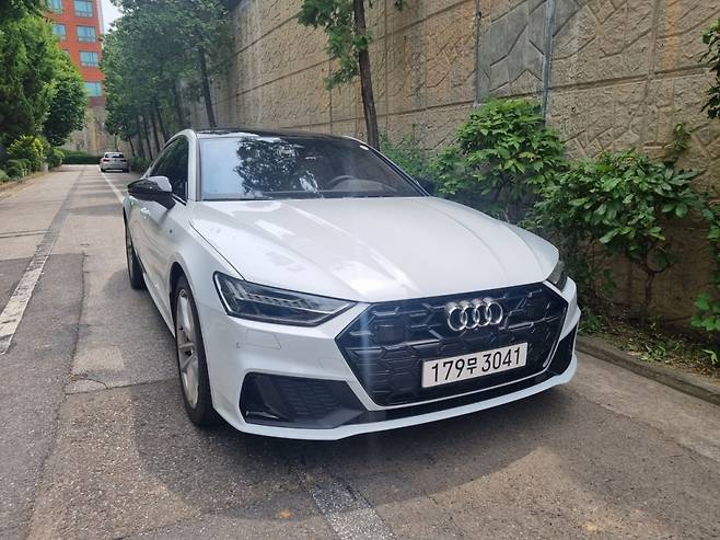 더 뉴 아우디 A7 55 TFSI e 콰트로. /사진=강주헌 기자