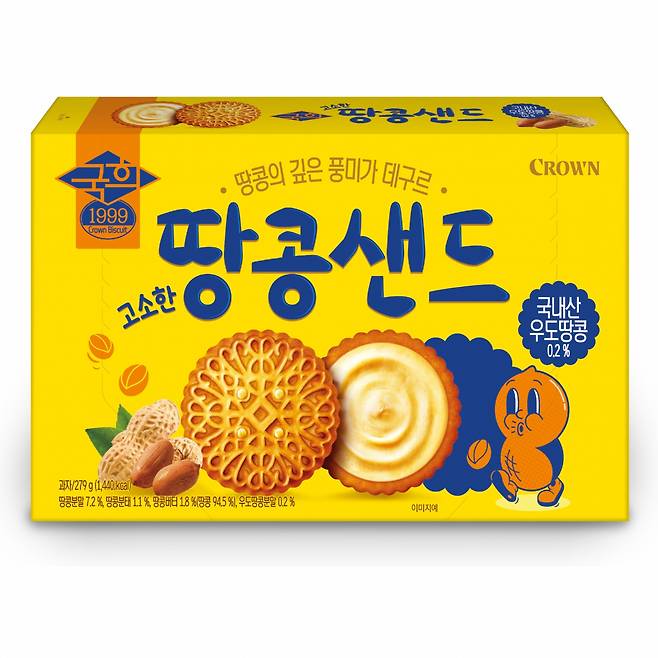 [크라운제과 제공]