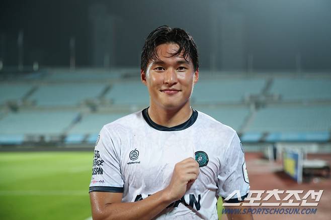 천안종합운동장/ K리그2/ 천안시티FC vs 안산그리너스FC/ 안산 이지승/ 사진 서혜민