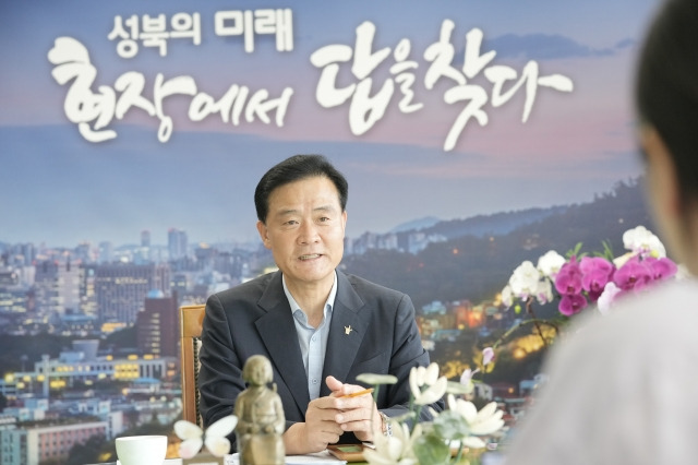 이승로 서울 성북구청장. 성북구 제공