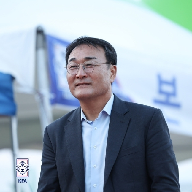 최영일 전력강화위원장(대한축구협회 제공)