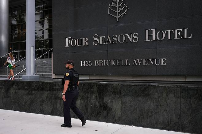 미국 마이애미 포시즌스 호텔. /로이터