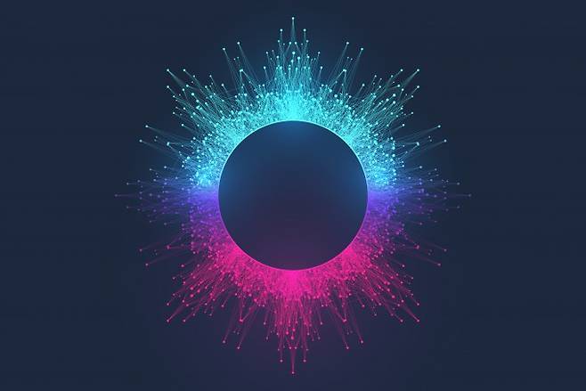 양자컴퓨터는 0과 1로 정보를 처리하는 디지털 컴퓨터와 달리 여러 값이 중첩된 상태인 정보 단위 큐비트를 사용하는 컴퓨터다. 기존 컴퓨터가 수행할 수 없는 작업을 해낼 것으로 기대돼 주목받는 양자 기술 분야다. 게티이미지뱅크 제공