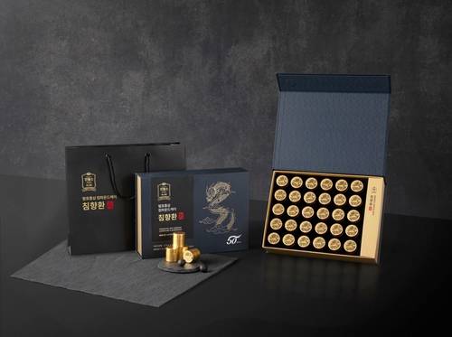 진웰스 발효홍삼 컴파운드K 침향환. [자료:일화]