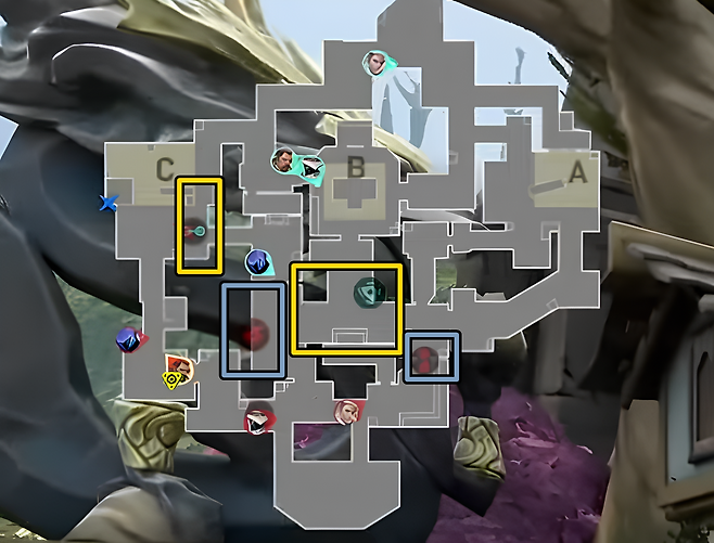 - 킬조이와 사이퍼, 두 감시자 모두 특정 영역을 감시하는 데 뛰어나다&nbsp;