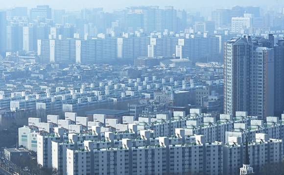 경기도 수원시내 아파트 단지 모습 [사진=뉴시스]