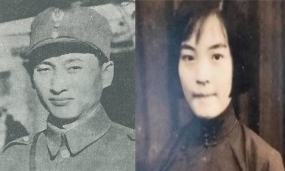 국가보훈부가 부부가 함께 한국광복군에서 활동한 안춘생·조순옥 선생과 박영준·신순호 선생을 2024년 9월의 독립운동가로 선정했다고 30일 밝혔다. 사진은 2024년 9월의 독립운동가로 선정된 박영준·신순호 선생. 연합뉴스