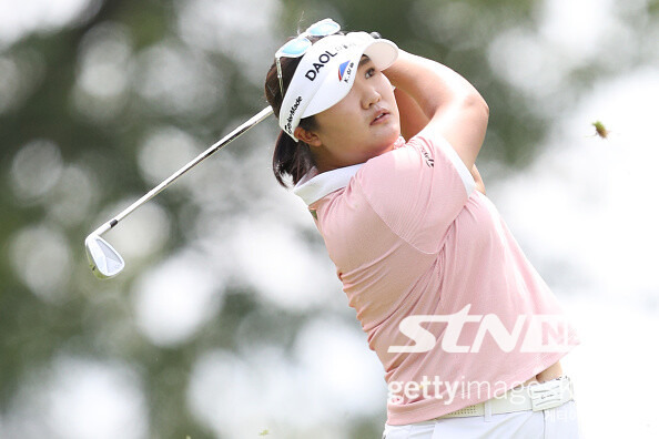 31일 열린 LPGA FM챔피언십 2라운드에서 6타 차 단독 선두에 나선 유해란. 사진┃게티이미지코리아