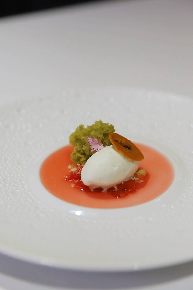 A dish from L’Amitié's course. /L’Amitié