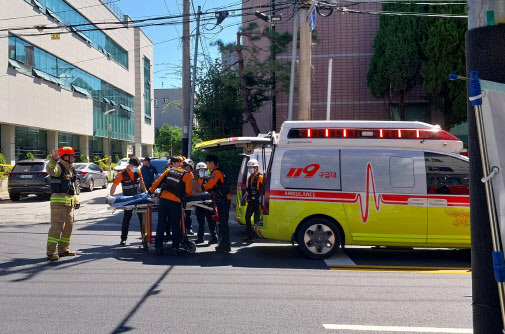 지난 4년간 코로나19로 인한 연평균 구급활동 건수는 32만7757건으로 나타났다. 사진은 기사와 관련 없음. (사진=연합뉴스)