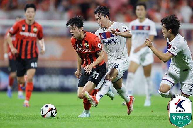 강원FC의 양민혁 [한국프로축구연맹 제공. 재판매 및 DB금지]