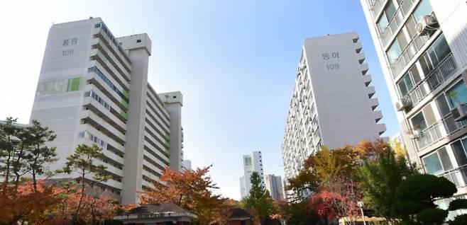 용인시 수지구 풍덕천동 수지초입마을(동아·삼익·풍림) 전경. [네이버 거리뷰]