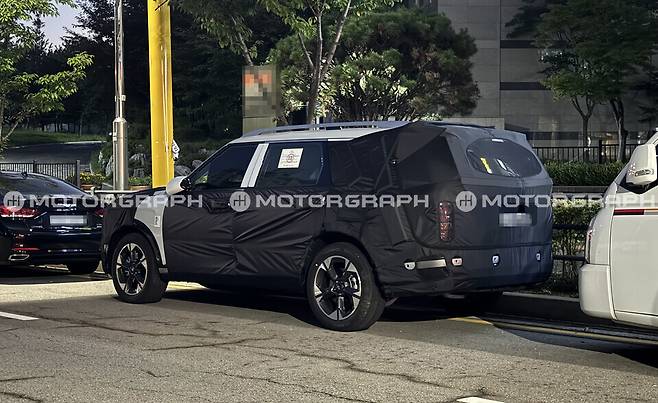 팰리세이드 풀체인지 시험주행차