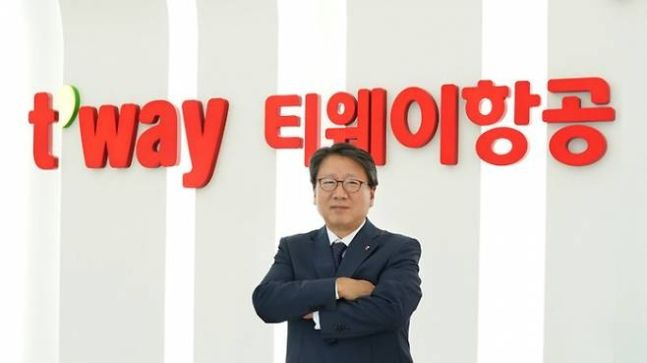 정홍근 티웨이항공 대표 ⓒ티웨이항공