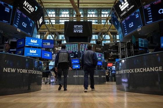 뉴욕증권거래소. AFP=연합뉴스