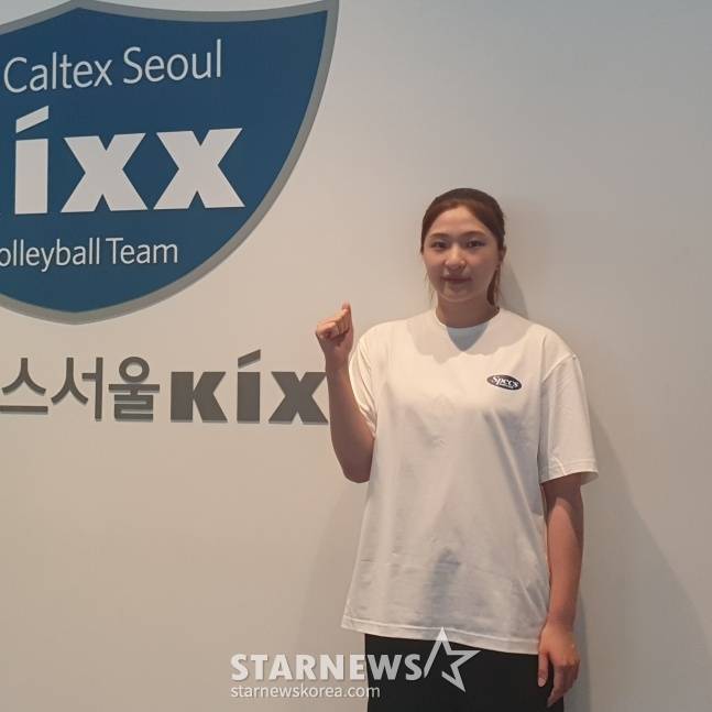 GS칼텍스 세터 김지원. /사진=김동윤 기자