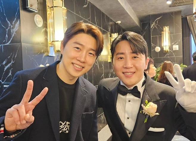 임요환(왼쪽)과 홍진호. 사진 | 김가연 채널