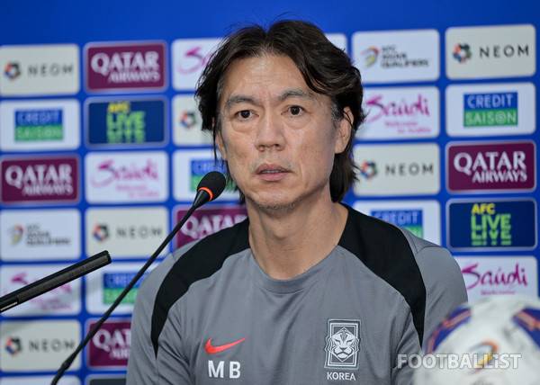 홍명보 대한민국 남자 축구대표팀 감독. 서형권 기자