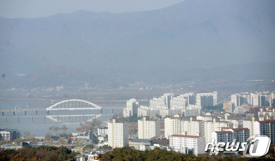 강원 춘천시 전경./뉴스1