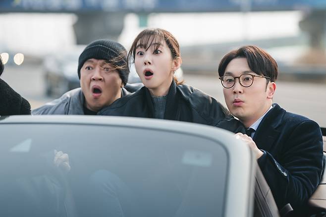 A still from upcoming Disney+ comedy series ″Seoul Busters″ [WALT DISNEY COMPANY KOREA]