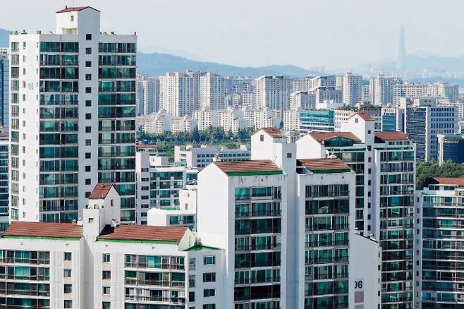 경기 성남시 분당구 아파트 단지. [뉴스1]