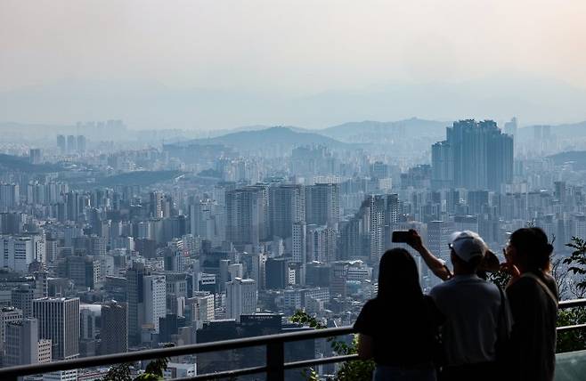 서울시내 아파트 단지 모습. 뉴시스